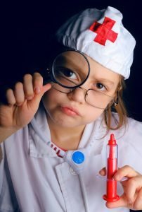 Niña Día del Médico Genética Médica