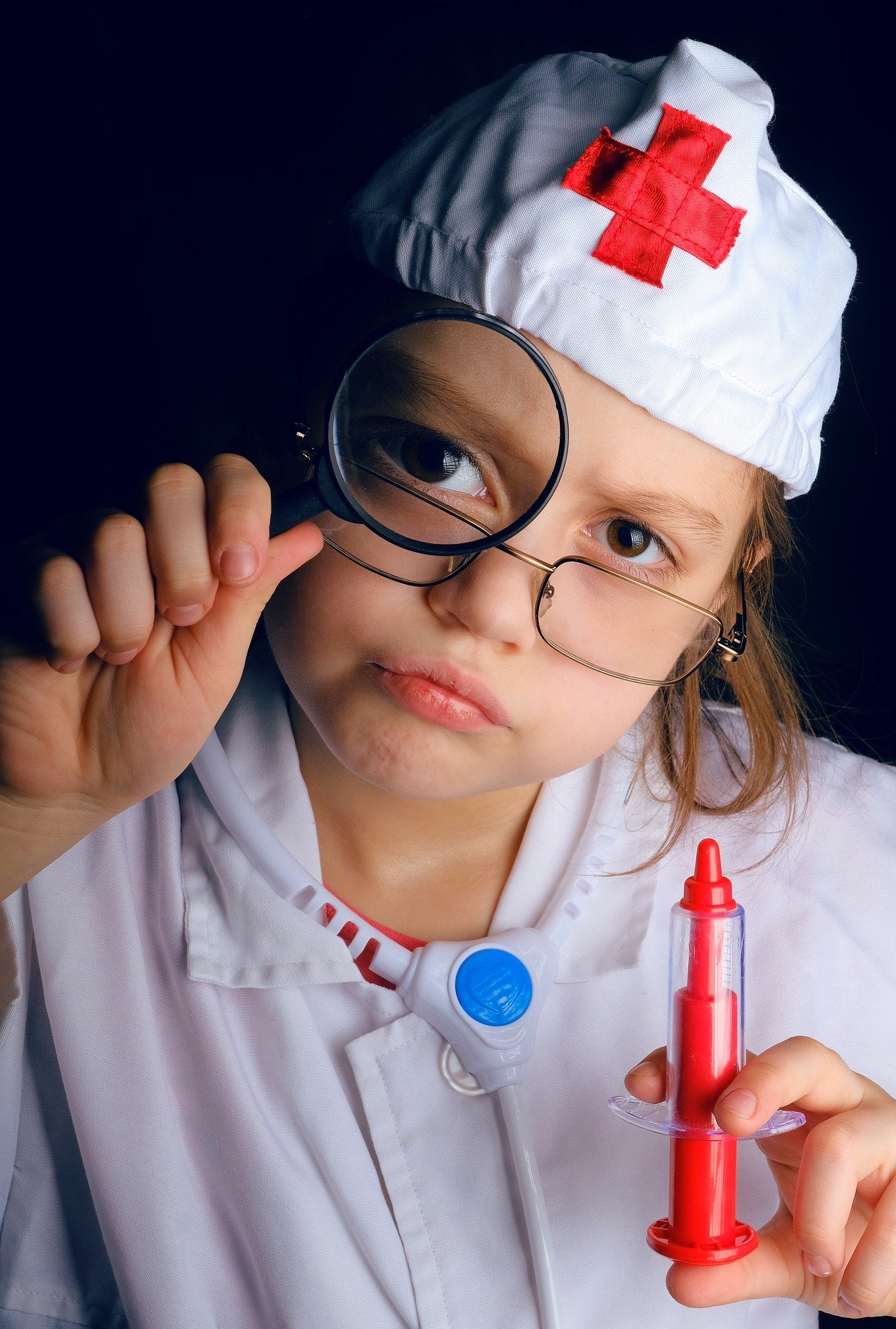 Niña Día del Médico Genética Médica