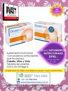 Buen fin 2018 Drusen Genética Médica 2018