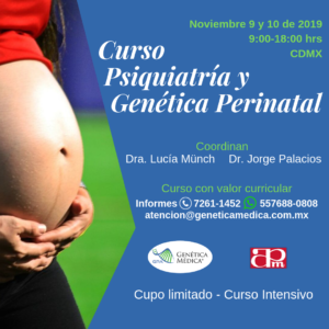 Curso Psiquiatría y Genética Perinatal GPA Genética Médica IG