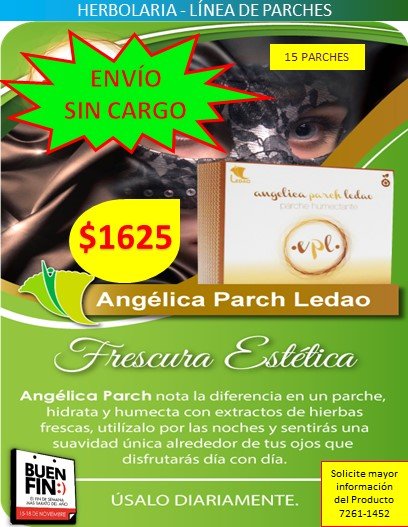 Parche Angelica Buen Fin 2019