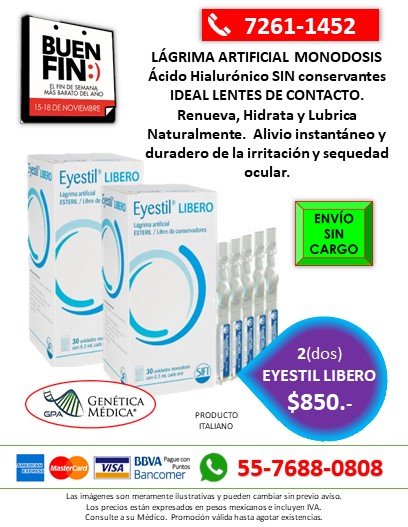 Eyestil Libero Buen Fin 2019