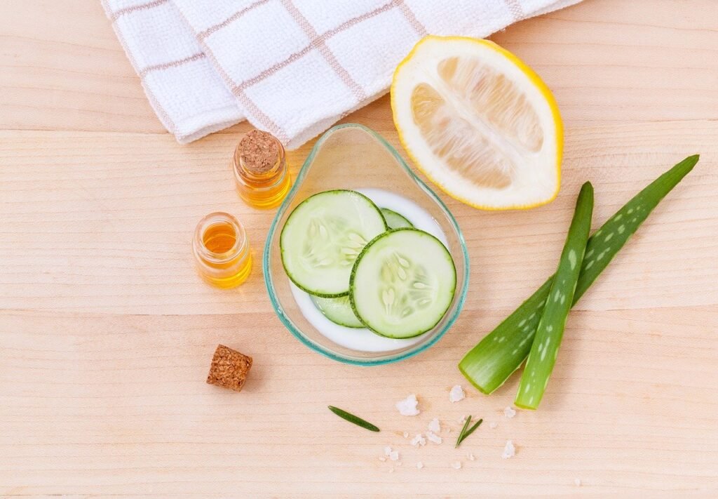 Ingredientes activos en las cremas de belleza cosmeticos
