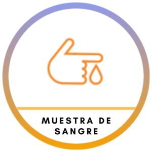 muestra de sangre