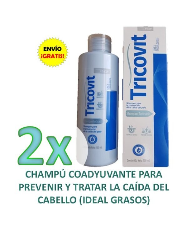 2 xTricovit Anticaída (Deltacrin) Shampoo ®