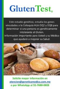 Gluten Test Genético México 2022 M