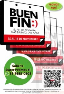 Promociones Buen Fin 2024 M
