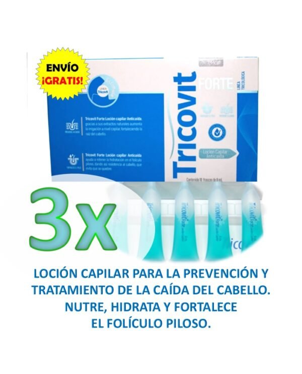 Tricovit Forte Loción® x 3