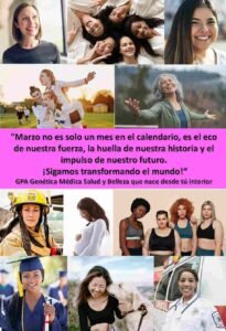 Mes de la mujer 2026 M