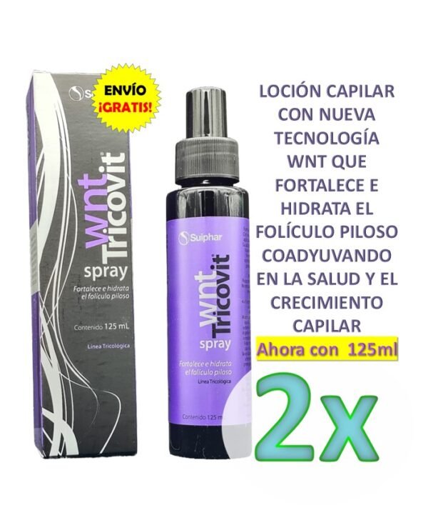2 x Tricovit® WNT Loción en Spray