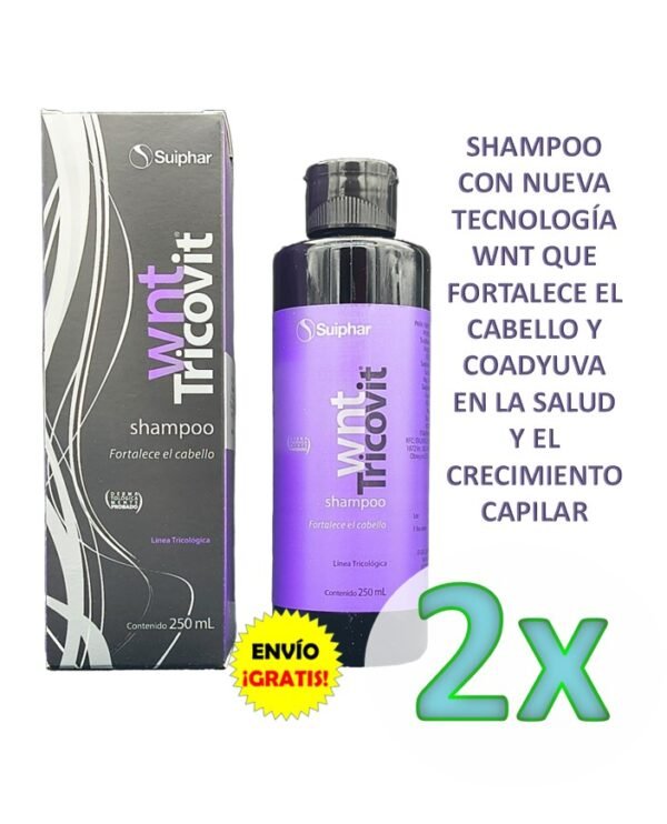 2 x WNT Tricovit®Shampoo